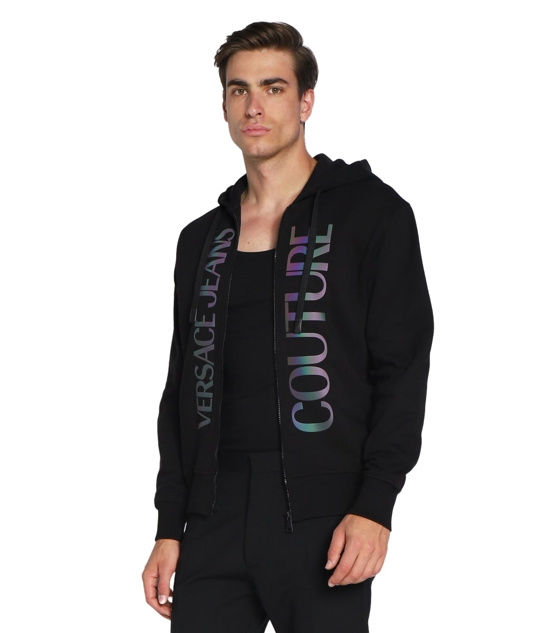Felpa Con Cappuccio Uomo Versace Jeans Couture   73GAIT24CF00T