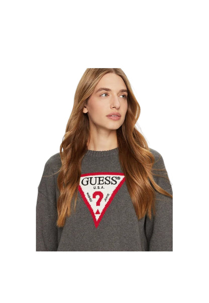 Maglione A Girocollo Donna Guess  Gj Big Triangle W4BR12Z3HM1