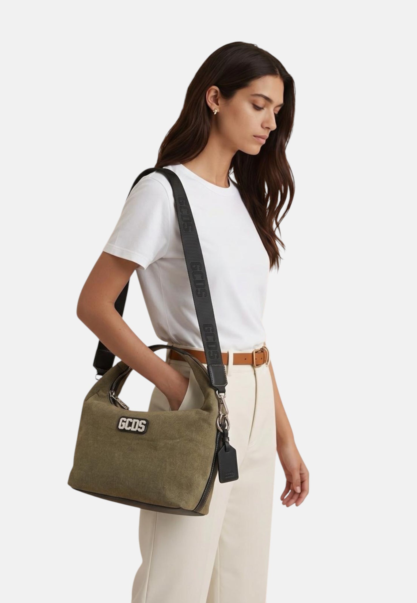 Borsa A Spalla Donna Gcds  Rubber Patch GCDSWHP001