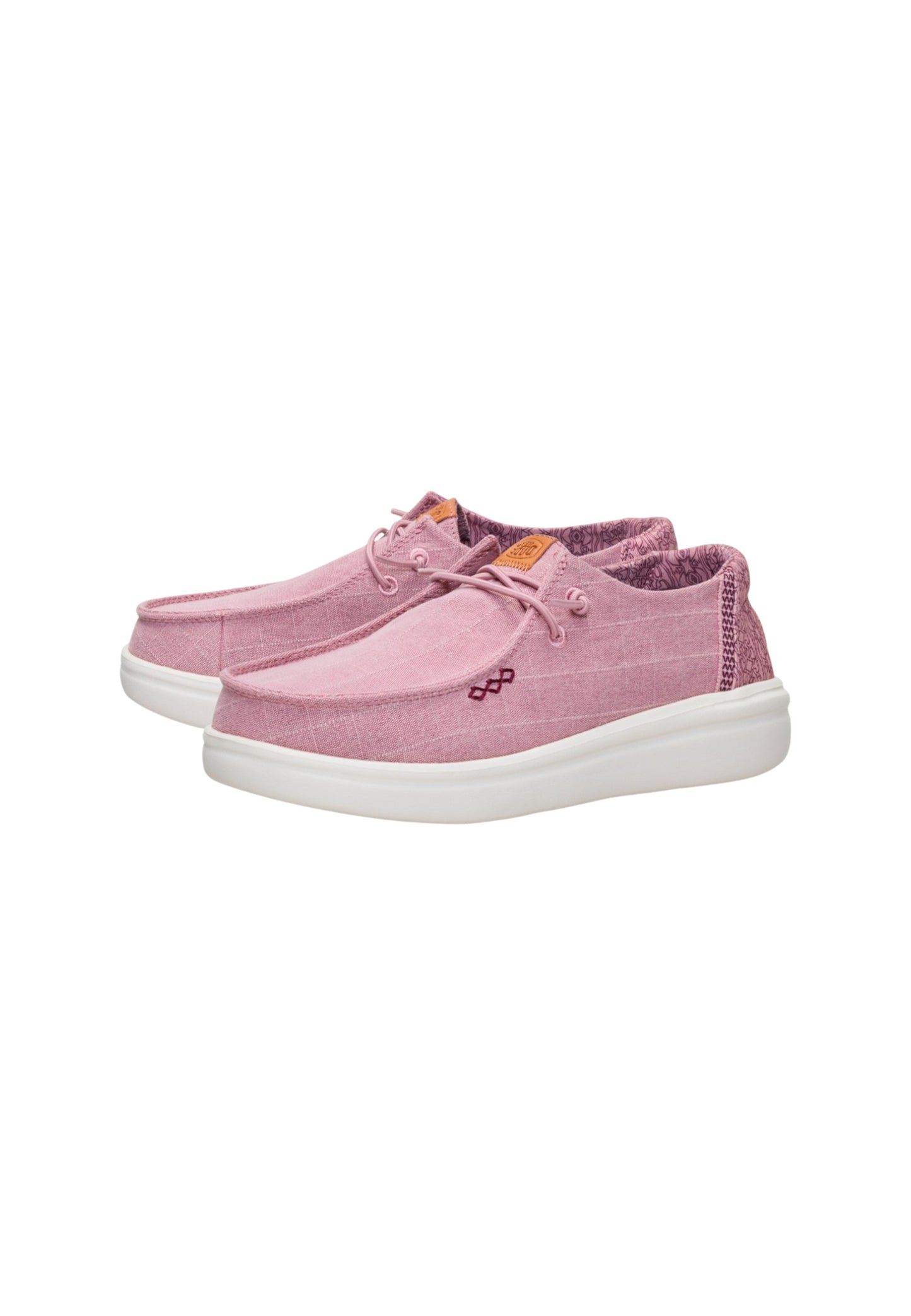 Sneakers Basse Donna Hey Dude  Wendy Rise Chambray Grid HD.45274