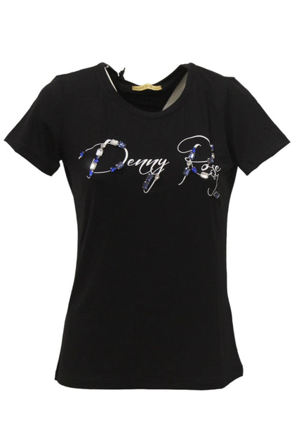 T-Shirt Manica Corta Donna Denny Rose Cono Logo  411ND64004