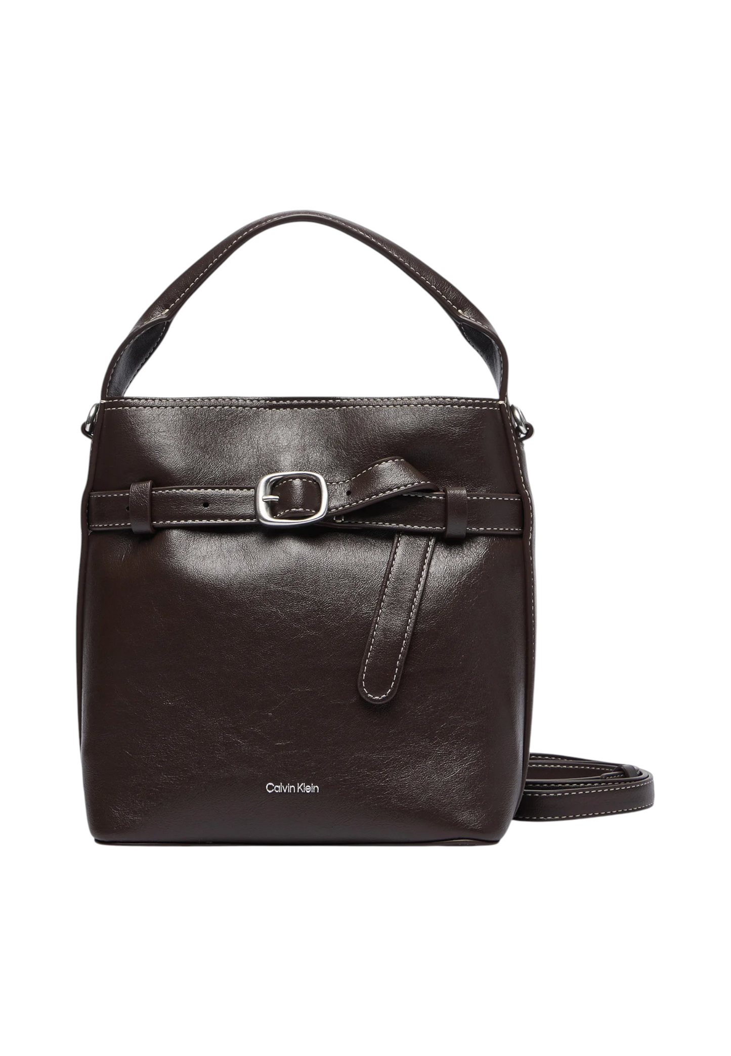 Borsa A Tracolla Donna Calvin klein Mini Bucket Crossbody Buckle LV04F3550G