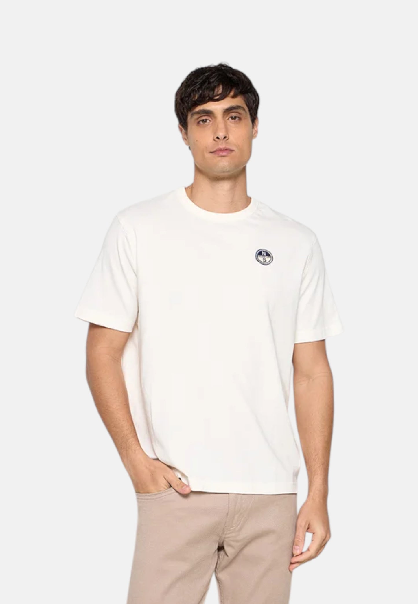 T-Shirt Manica Corta Uomo North Sails Con Stampa  693165