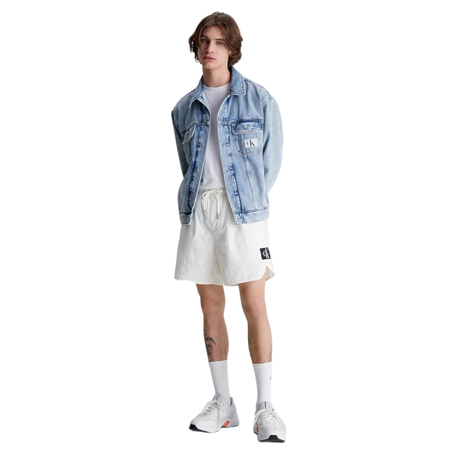 Pantaloncini Bermuda Uomo Calvin klein Jeans  Nylon Woven Short J30J322904