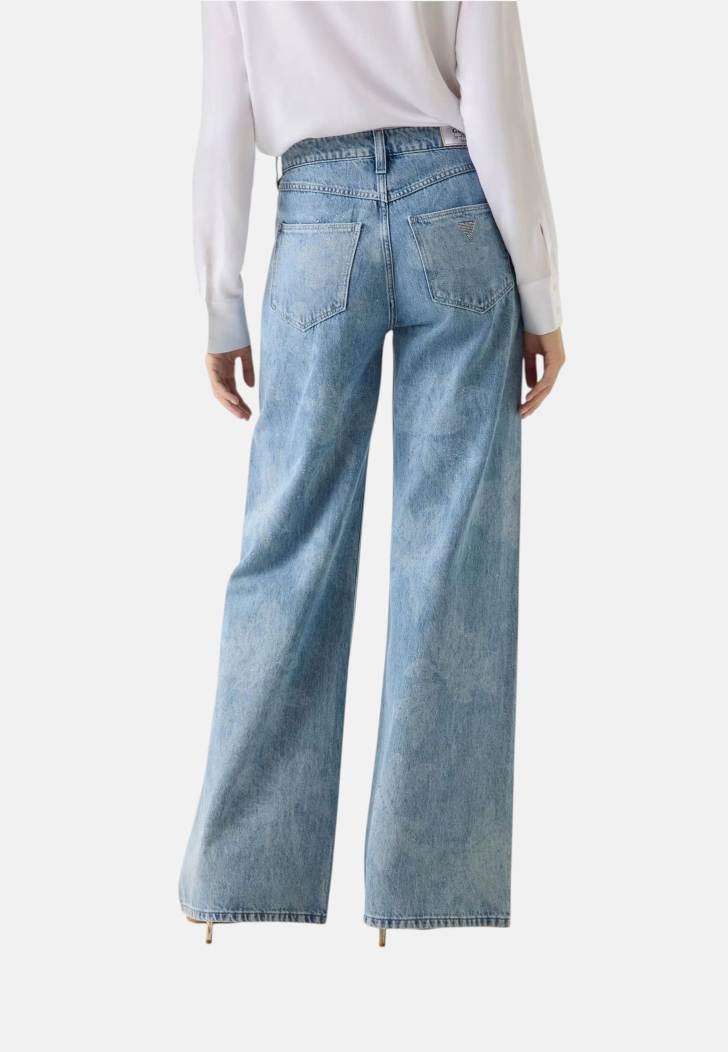 Jeans Wide Leg Donna Guess  Bellflower W6RA82D3Y0H