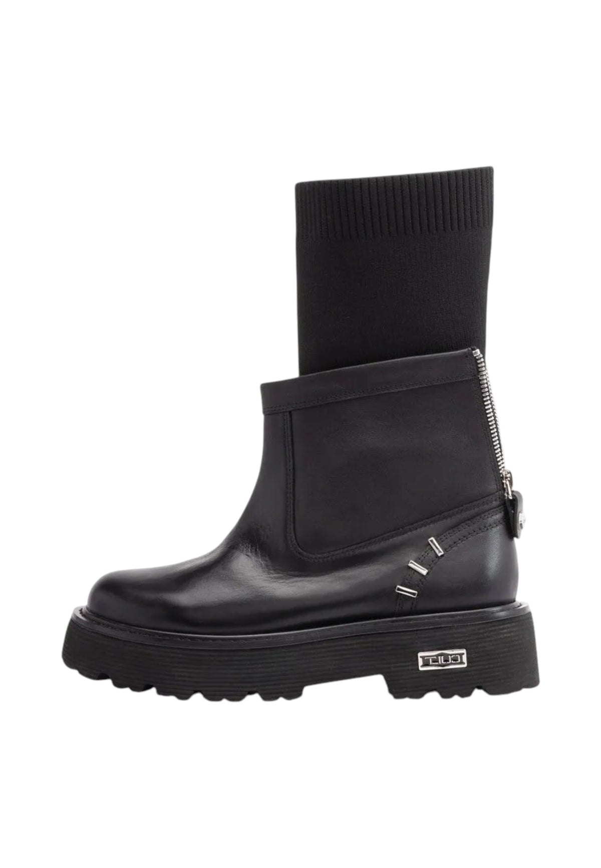 Stivali  Donna Cult  Slash 4827 Mid W Leather/Knit CLW482700