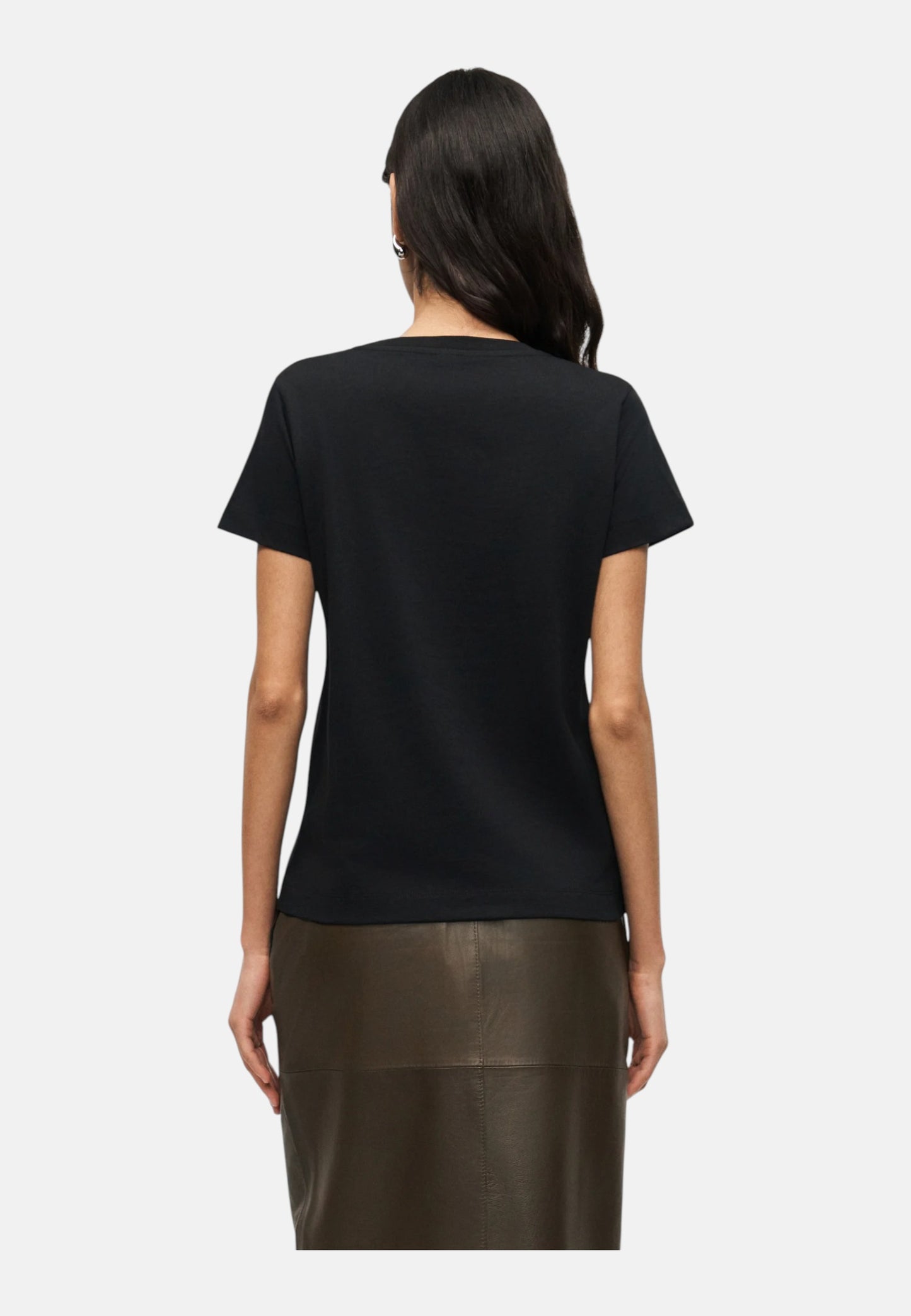 T-Shirt Manica Corta Donna Pinko Con Logo Love Birds Bussolotto 100355A339