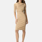 Vestito Midi Donna Pinko Lino Stretch Allyson 106499A34I