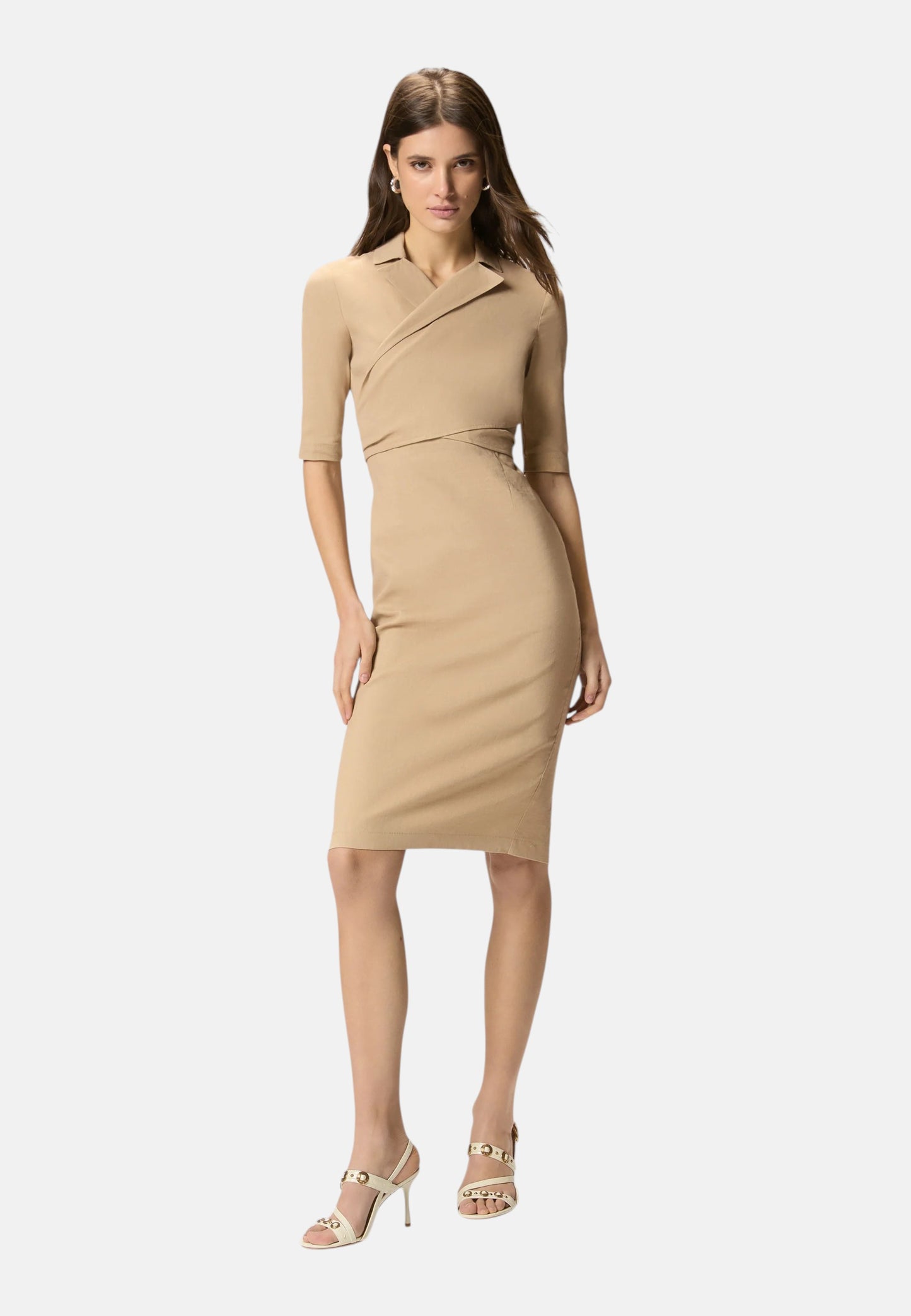 Vestito Midi Donna Pinko Lino Stretch Allyson 106499A34I
