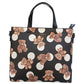 Borsa A Mano Donna Pashbag Tote Stampa Orsetti Babies Pet.Steffy-Babies