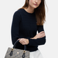 Borsa A Mano Donna Tommy Hilfiger Mini Satchel Jacquard Th Grace AW0AW18753