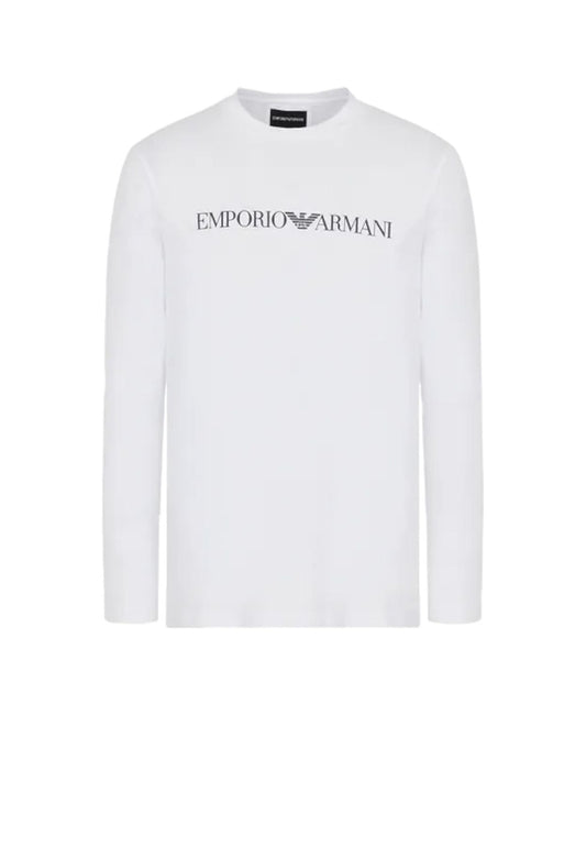 T-Shirt Manica lunga Uomo Emporio Armani  Logo 8N1TN81JPZZ