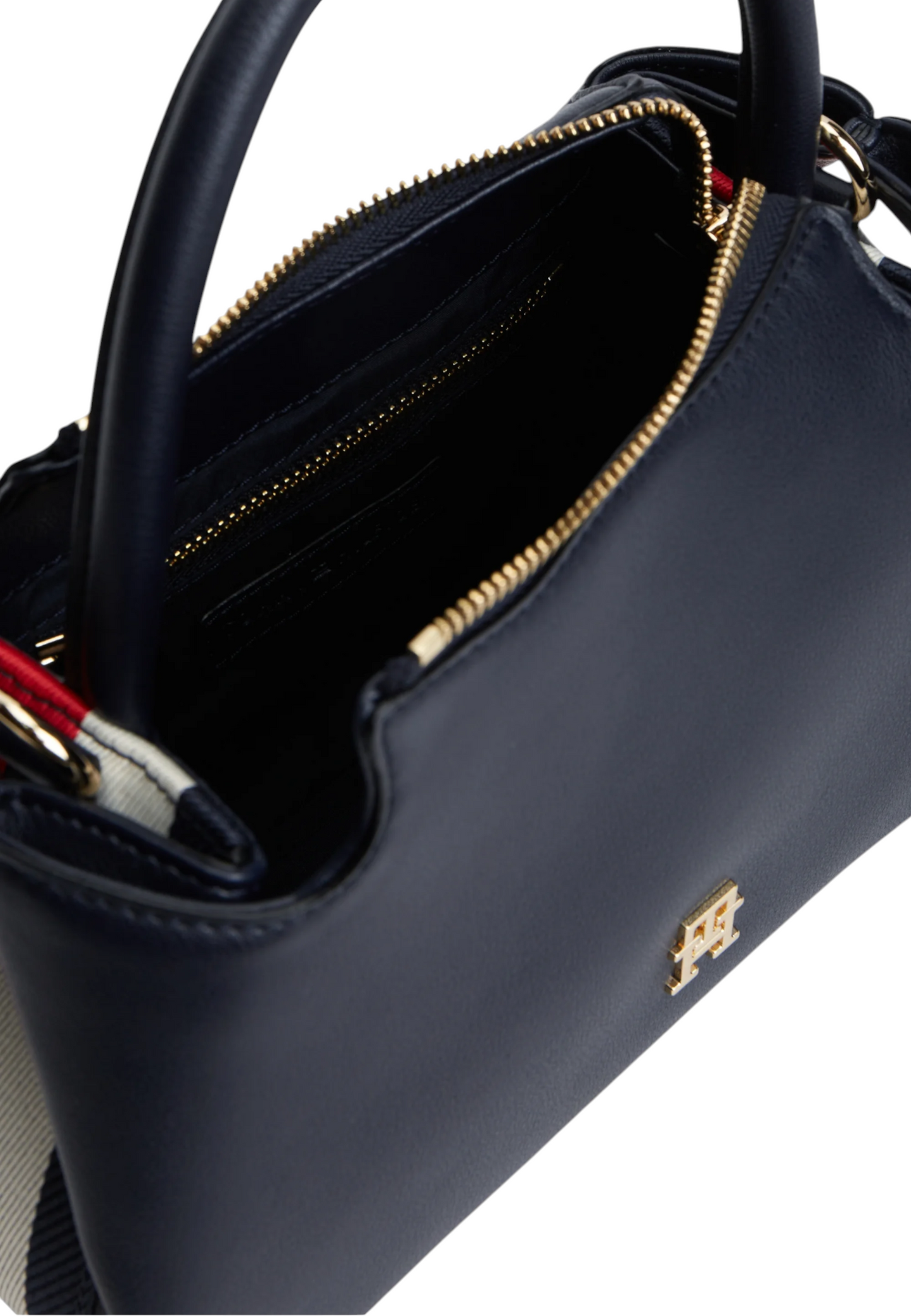 Borsa A Mano Donna Tommy Hilfiger Mini Satchel Th Logotape AW0AW18743