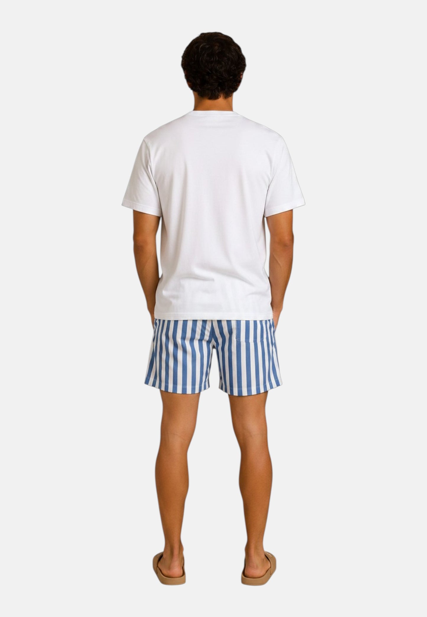 T-Shirt Manica Corta Uomo Mc2 Saint Barth Stampa E/O Ricamo Frontale Overdrink Portofino POT0001