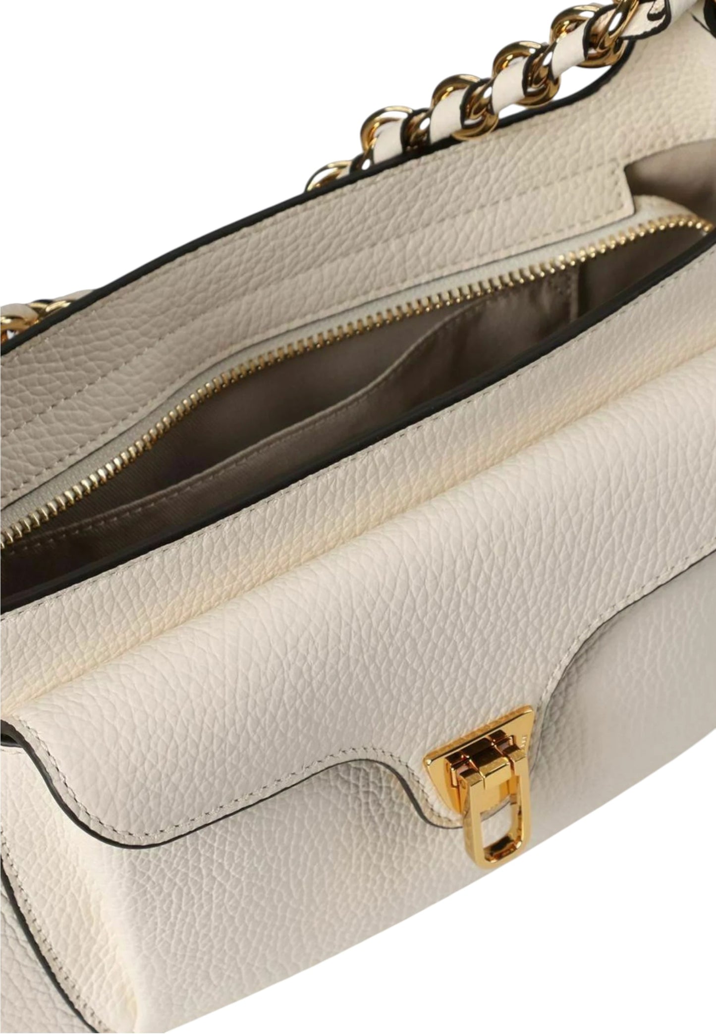 Borsa A Spalla Donna Coccinelle In Pelle Martellata Coccinelle Beat Generation Medium E1TFK120101
