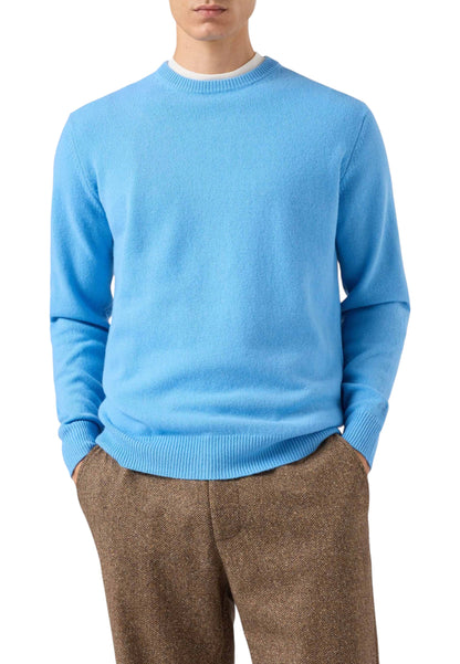 Maglione A Girocollo Uomo Mc2 Saint Barth  Regent Merinocash REGE008