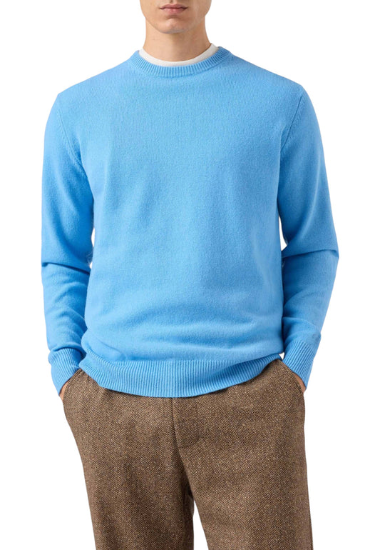 Maglione A Girocollo Uomo Mc2 Saint Barth  Regent Merinocash REGE008