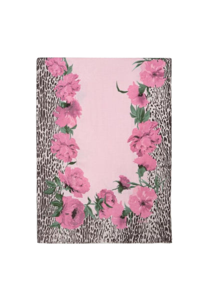 Sciarpa  Donna Liu Jo Flower Animalier 70X180  2F5077T0300