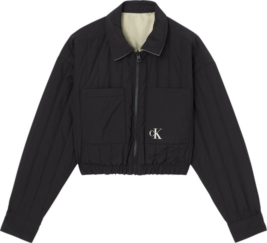Giacca Bomber Donna Calvin klein Jeans Crop  J20J219013