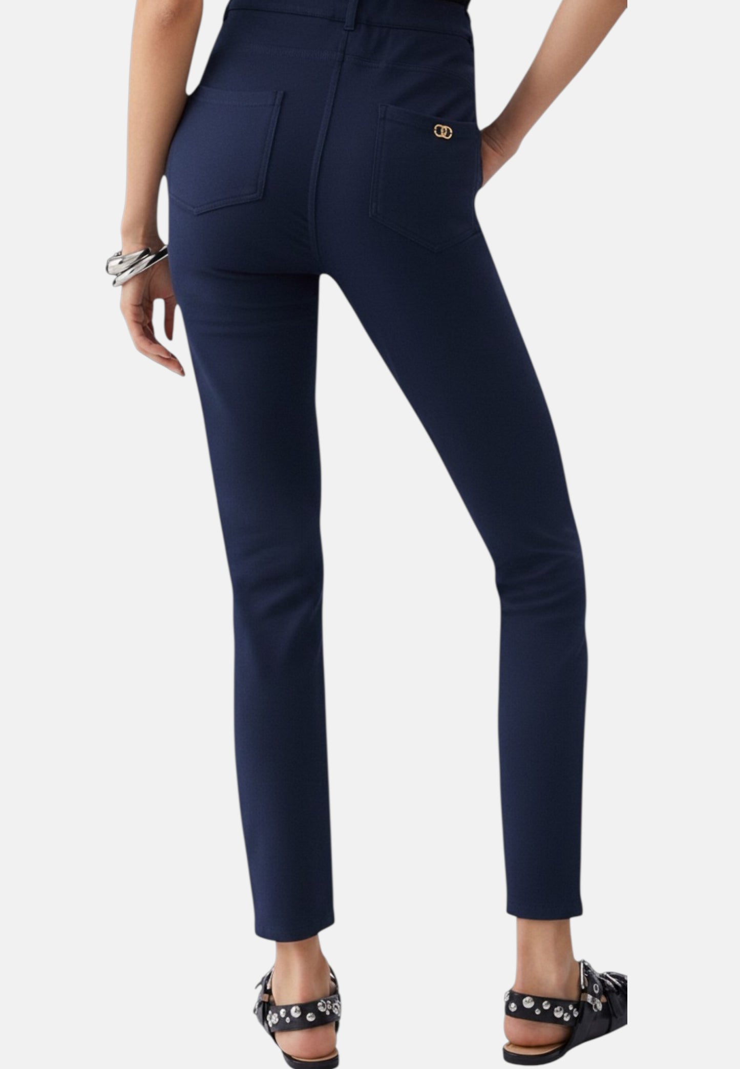 Pantaloni Skinny Fit Donna Liu Jo Jersey Eco Line TA6027JS182