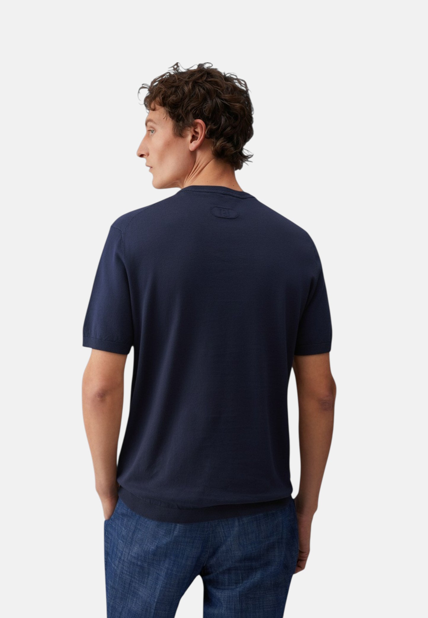 Maglia A Girocollo Uomo Liu Jo Manica Corta  QA6135MA08S