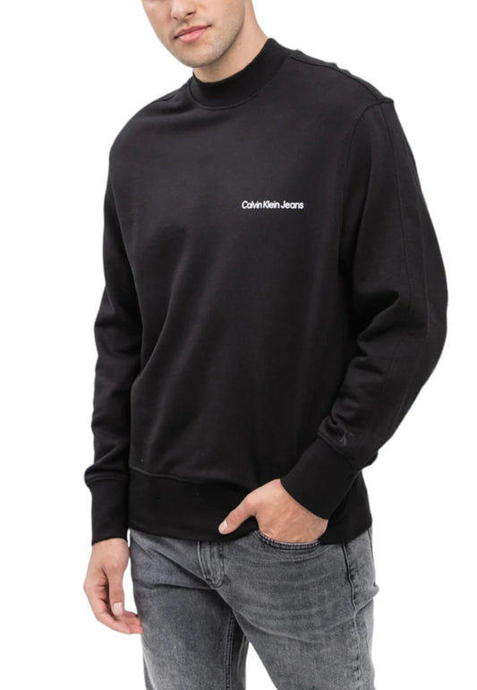 Felpa A Girocollo Uomo Calvin klein Jeans  Institutional Hwk J30J324621