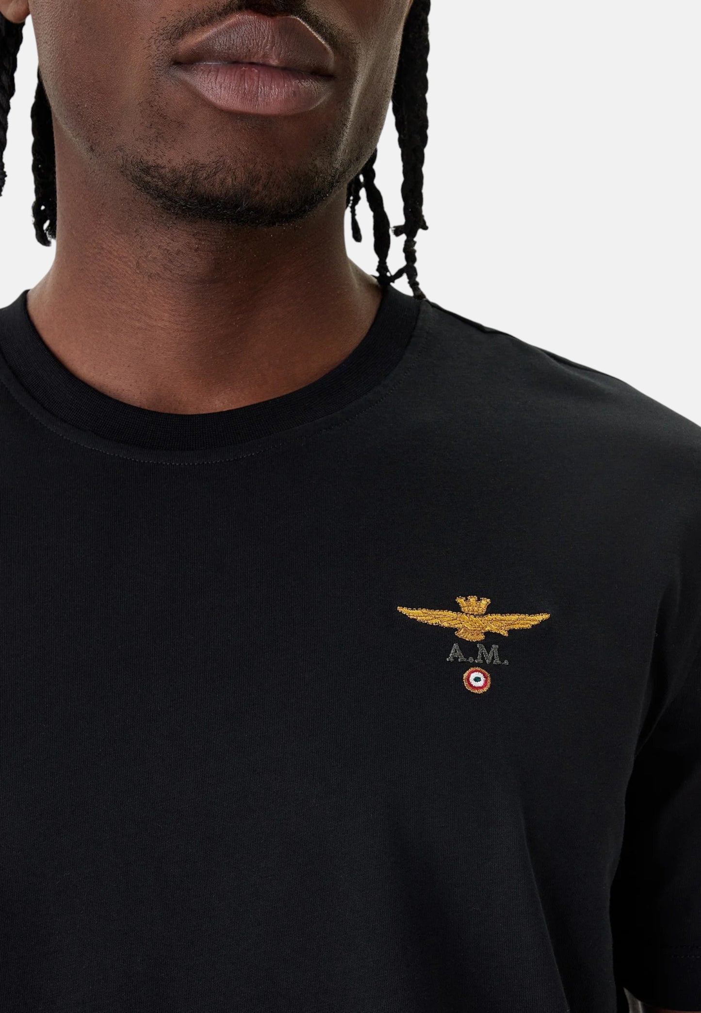 T-Shirt Manica Corta Uomo Aeronautica Militare Basic  261TS1580UJ00372