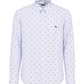 Camicia Manica lunga Uomo Harmont & Blaine Micro Bassotti All Over  CRQ001S13792M