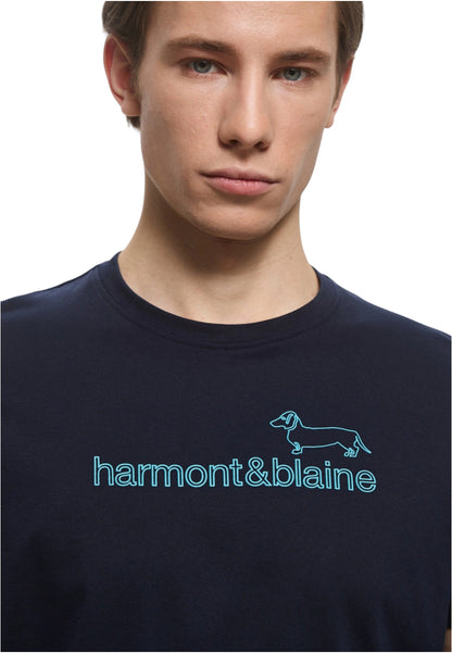T-Shirt Manica Corta Uomo Harmont & Blaine
