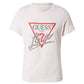 T-Shirt Manica Corta Donna Guess  Triangle Love