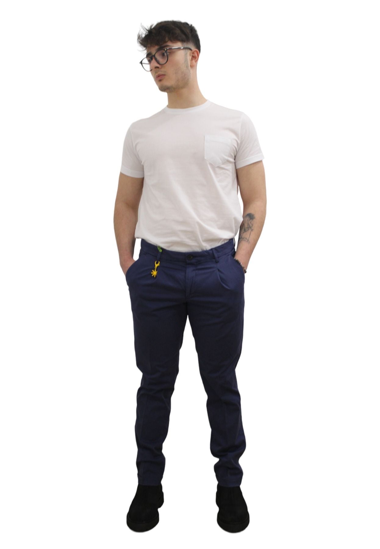 Pantaloni  Uomo Manuel Ritz  Tinto 3432P1428T233420