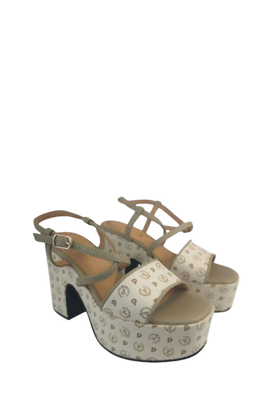Sandali Con Zeppa Donna Pollini  Heritage TA1614BG0EQ1