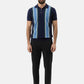 Polo Manica Corta Uomo Harmont & Blaine In Maglia SmacchInata Righe Verticali  HRQ856031075