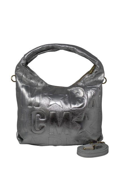 Borsa A Mano Donna Mbrc Effetto Lucido Macro Met L266