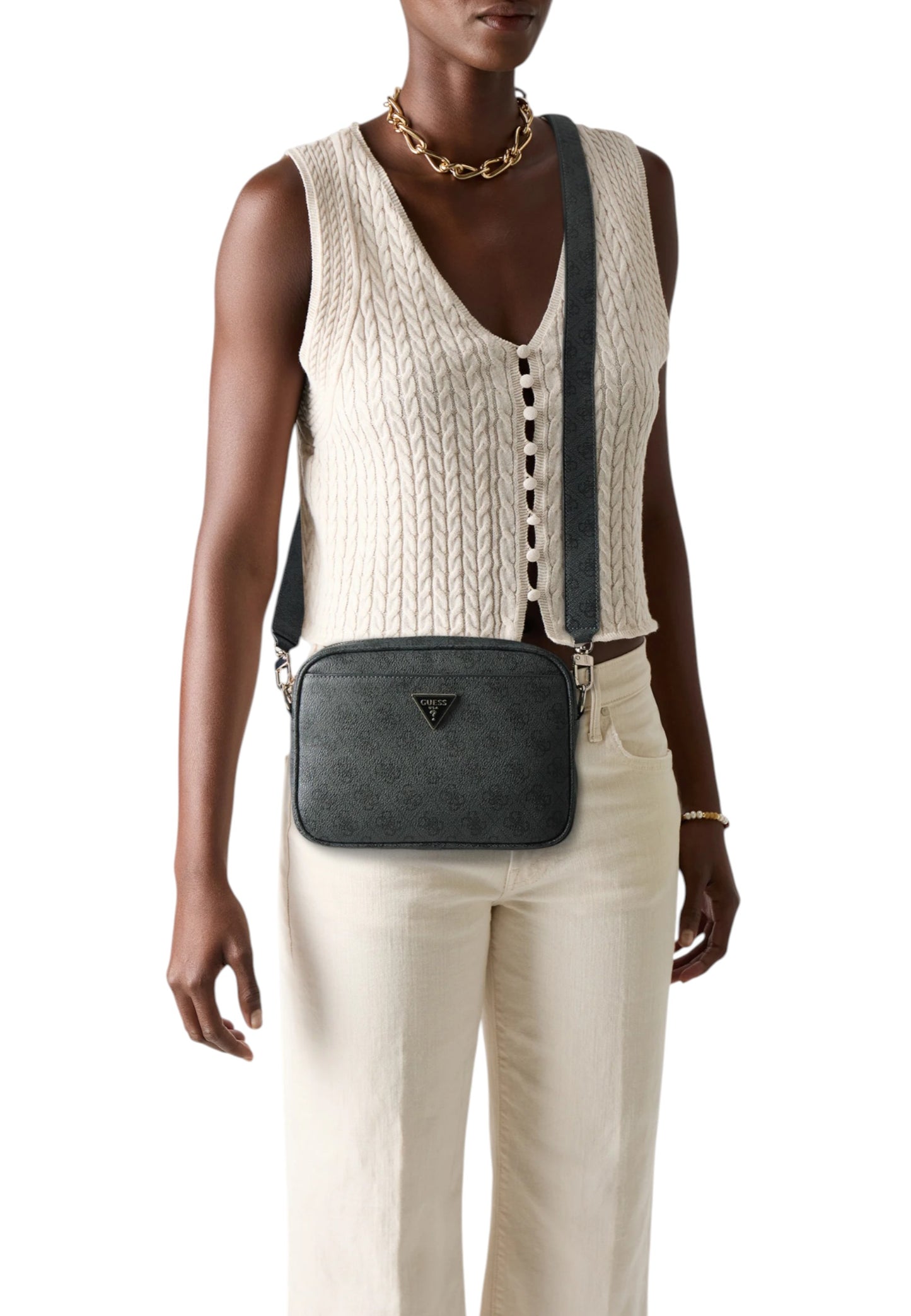 Borsa A Tracolla Donna Guess Camera Bag Meridian Ii HWSG6974140