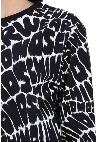 Felpa A Girocollo Donna Moschino   V17309005