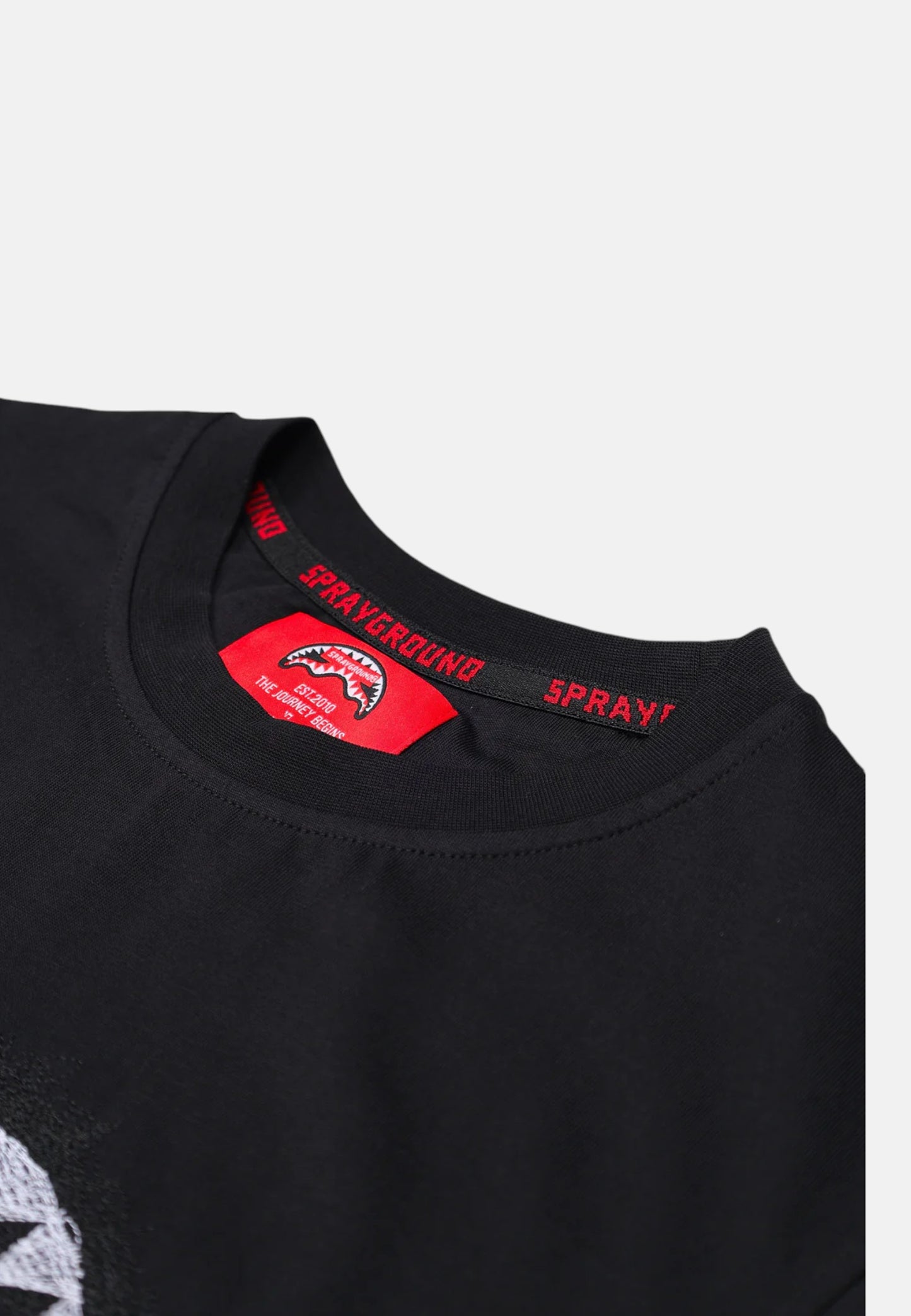 T-Shirt Manica Corta Uomo Sprayground  Scribble Embroidery Shark Reg SP862