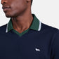 Polo Manica Corta Uomo Harmont & Blaine Collo Derby Con Fascia A Contrasto  LRQ460020004