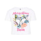 T-Shirt Manica Corta Donna Moschino Pappagallini  A19142127