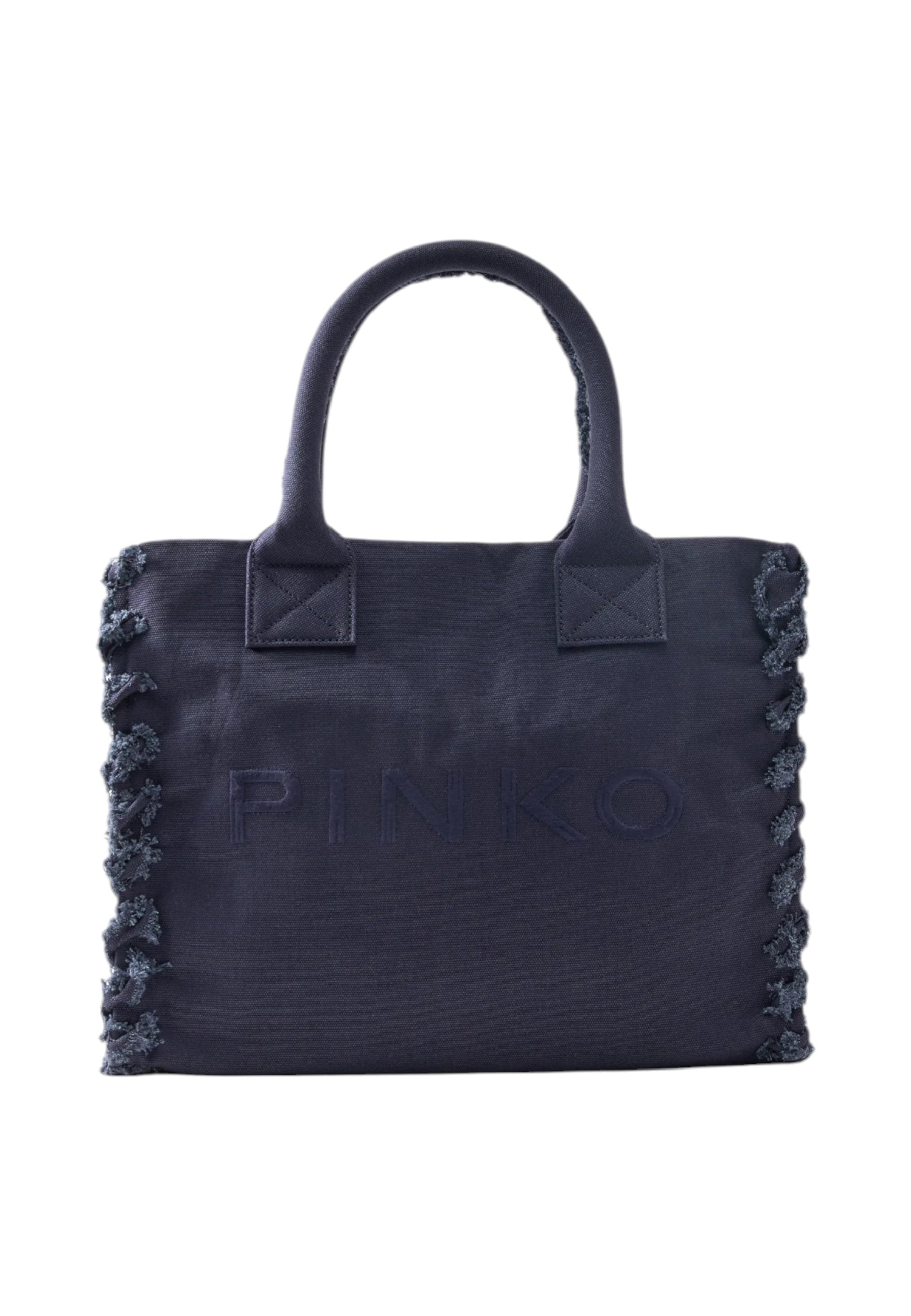 Borsa A Mano Donna Pinko In Canvas Beach Shopper 106673A3A4