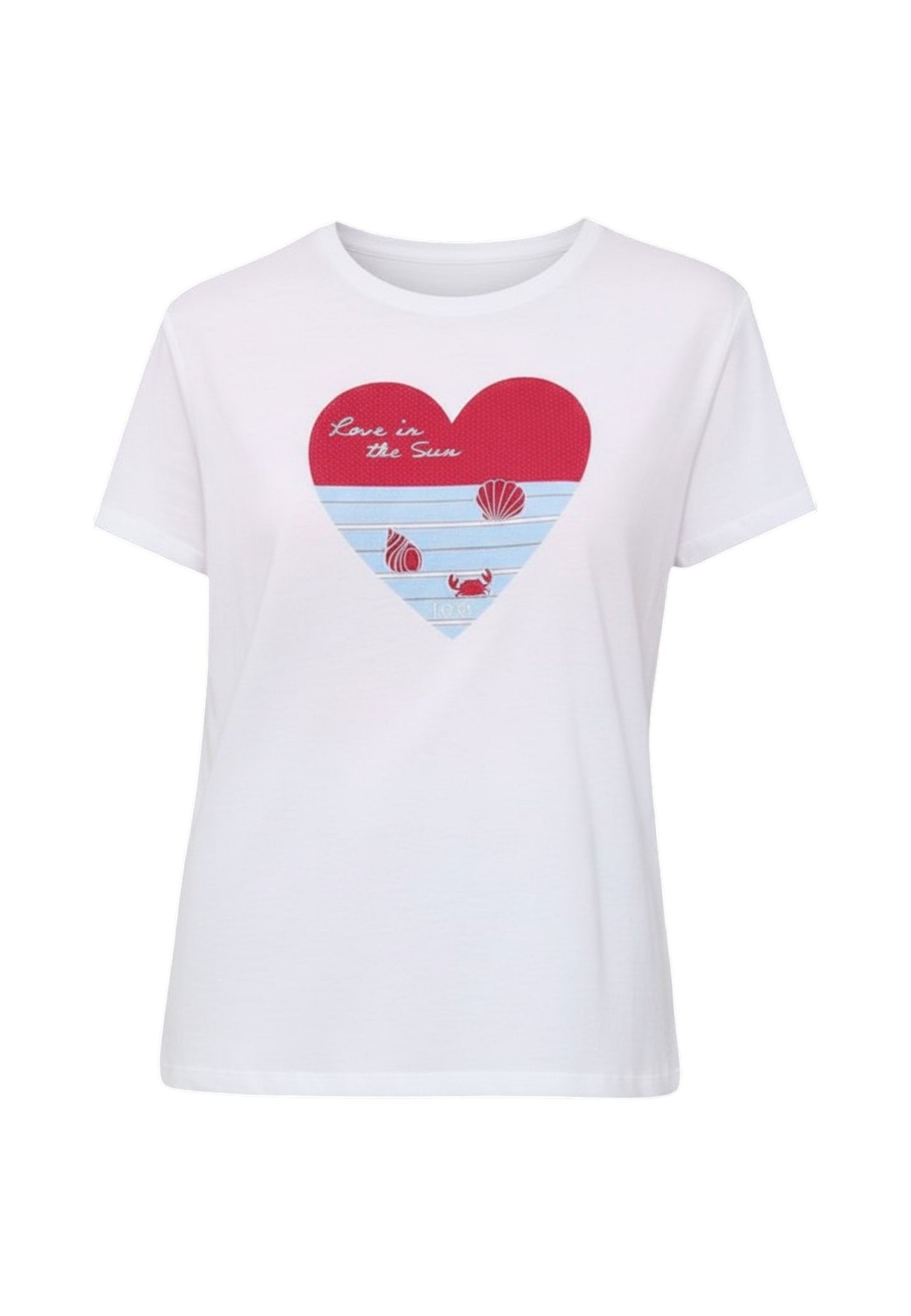 T-Shirt Manica Corta Donna Liu Jo Love In The Sun Eco Line WA6502JS923