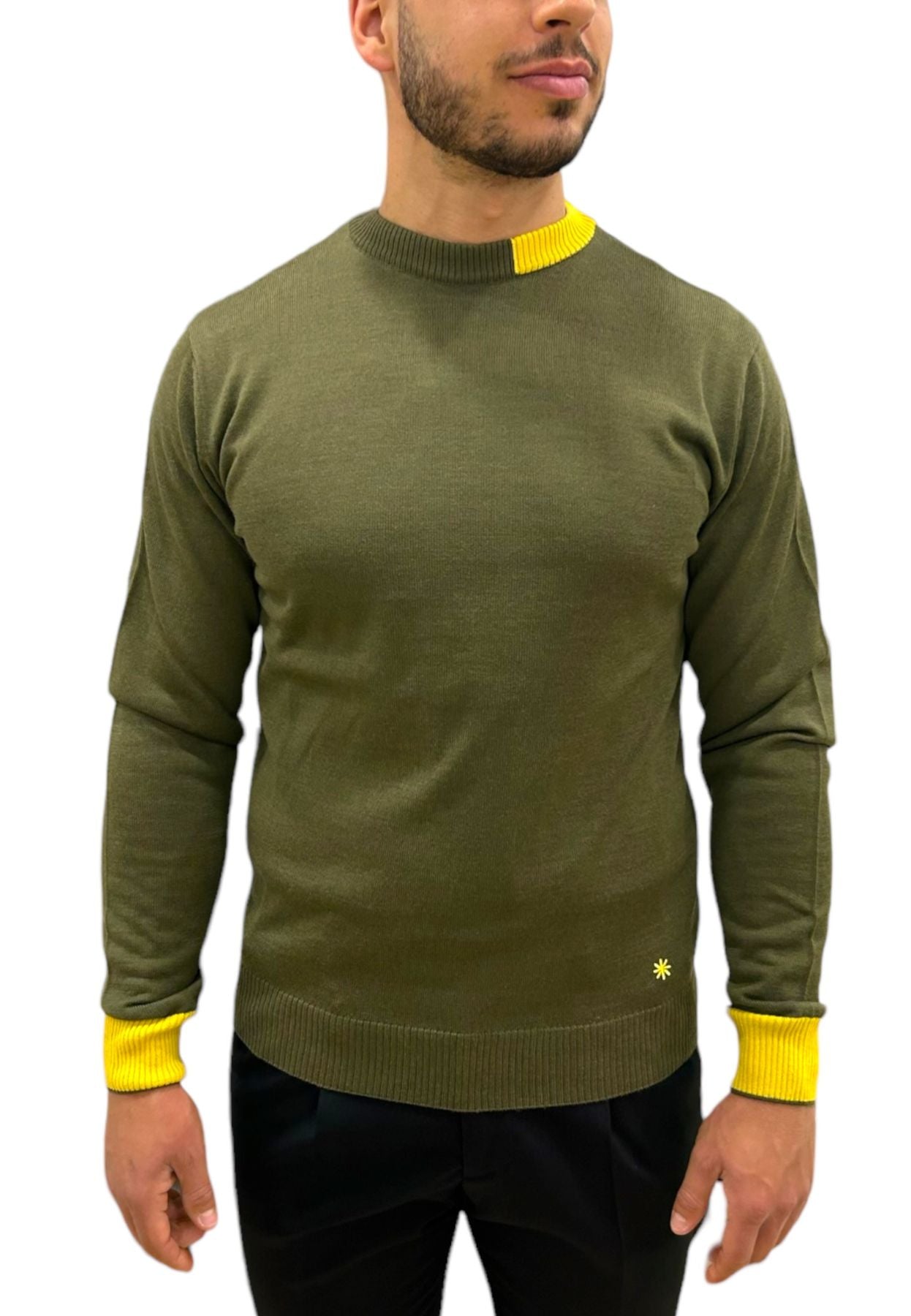 Maglione A Girocollo Uomo Manuel Ritz   3532M500233835