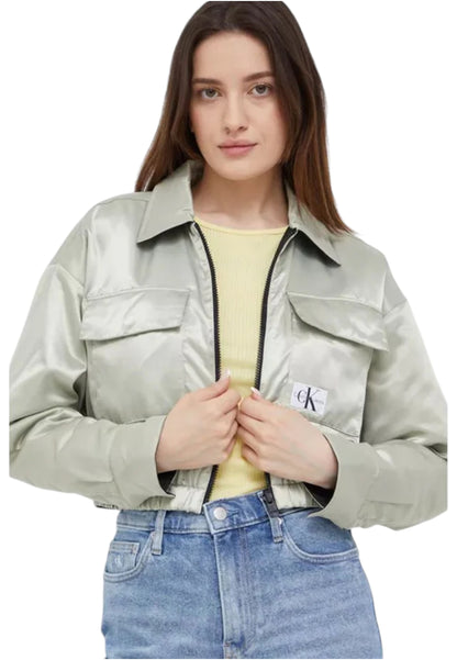 Giacca Bomber Donna Calvin klein Jeans Crop  J20J219013