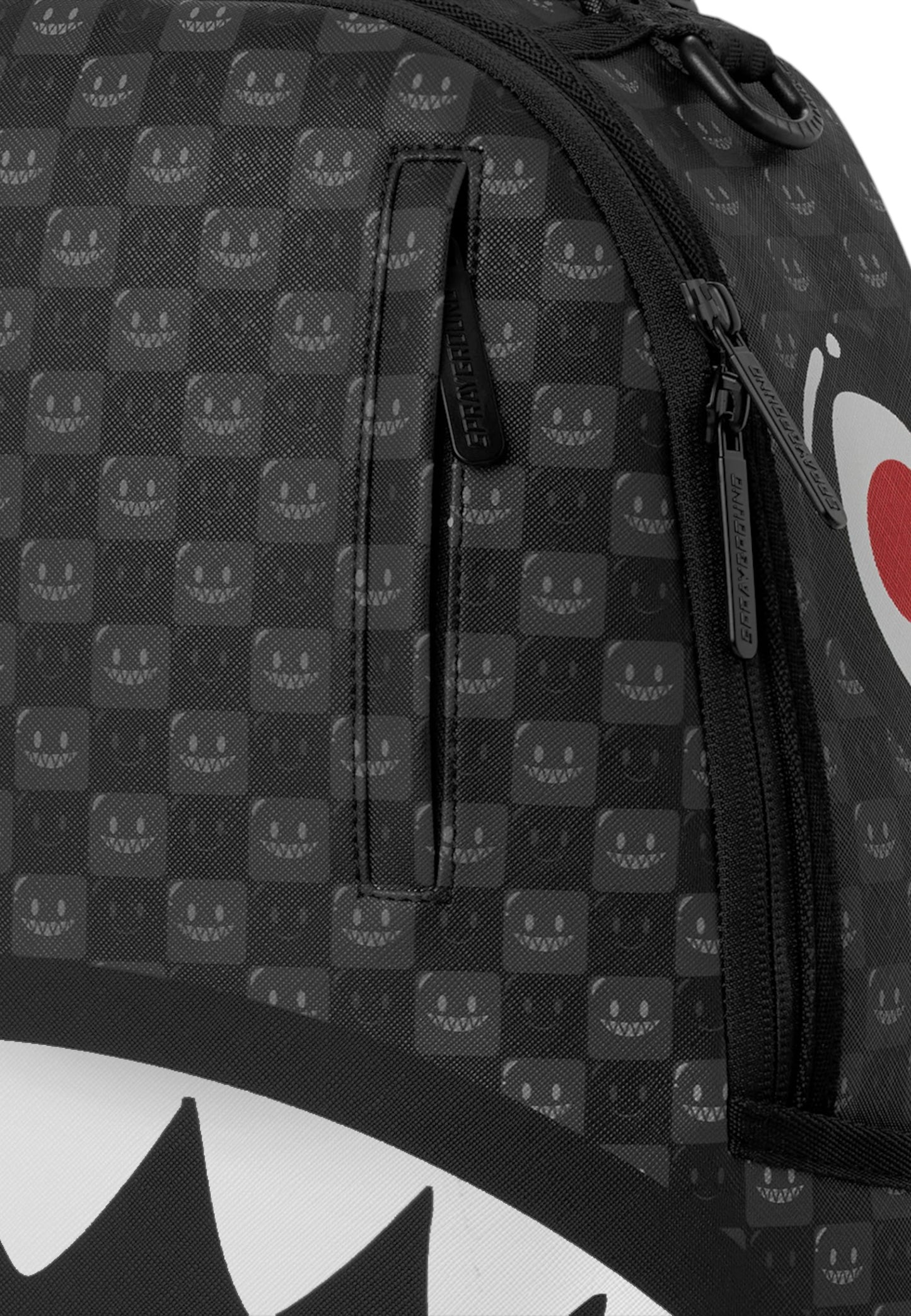 Zaino  Unisex Sprayground  Sharks In Paris Wtf Bubbly Black Check 910B8633NSZ