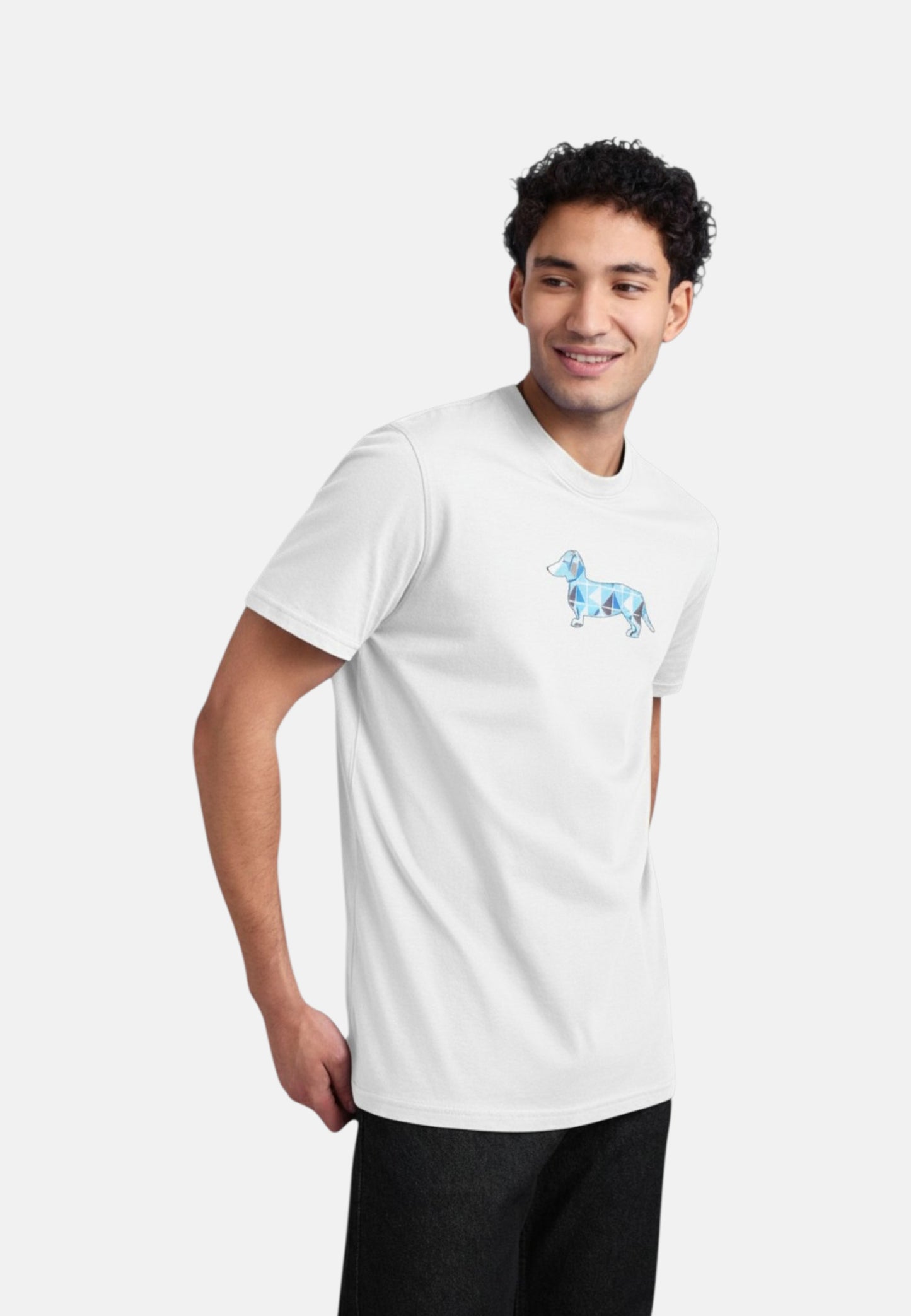 T-Shirt Manica Corta Uomo Harmont & Blaine Con Stampa Bassotto 3D  IRQ403021055S