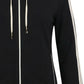 Felpa Con Zip Donna Guess Con Cappuccio Circe V6GQ07K3096