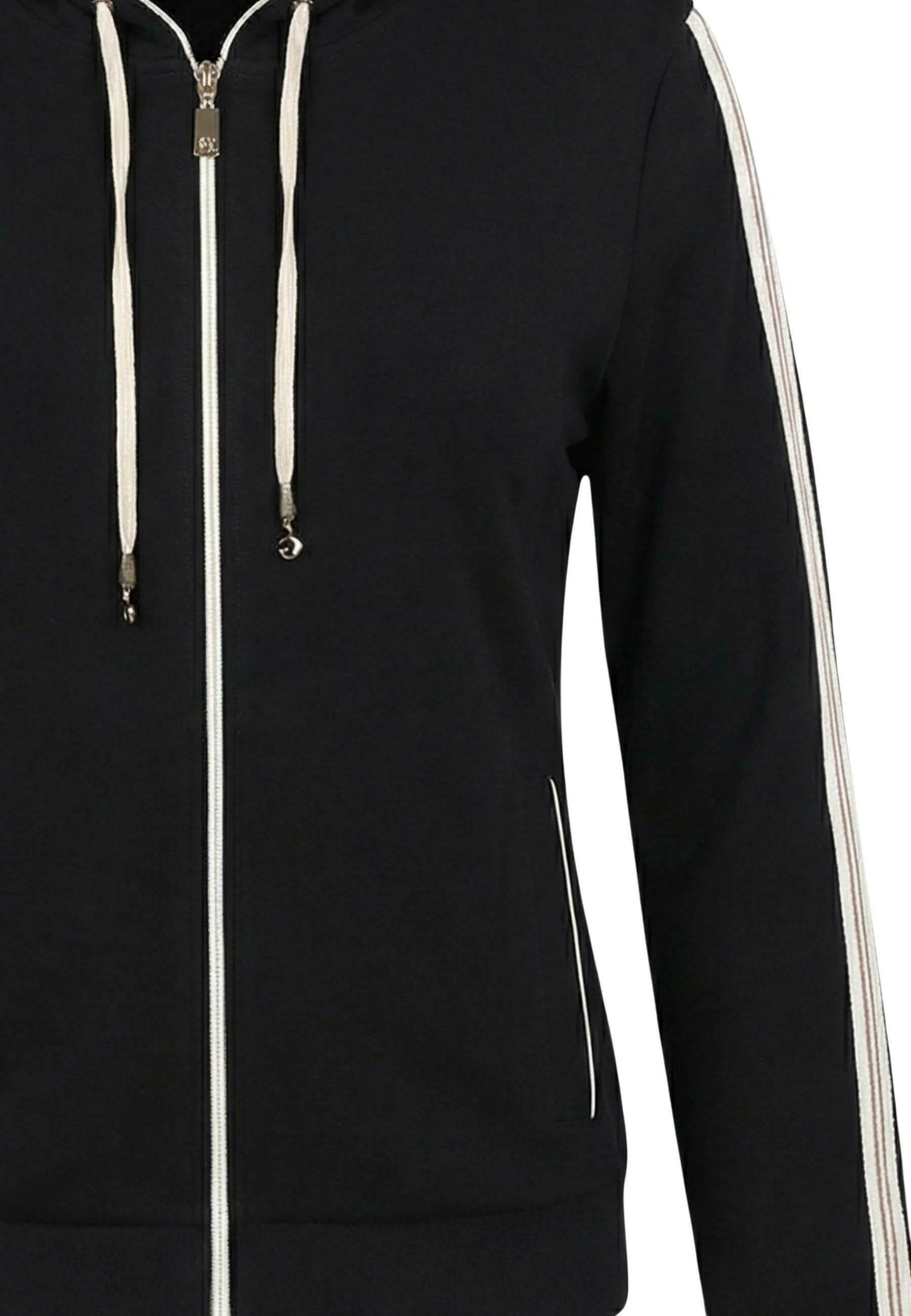 Felpa Con Zip Donna Guess Con Cappuccio Circe V6GQ07K3096