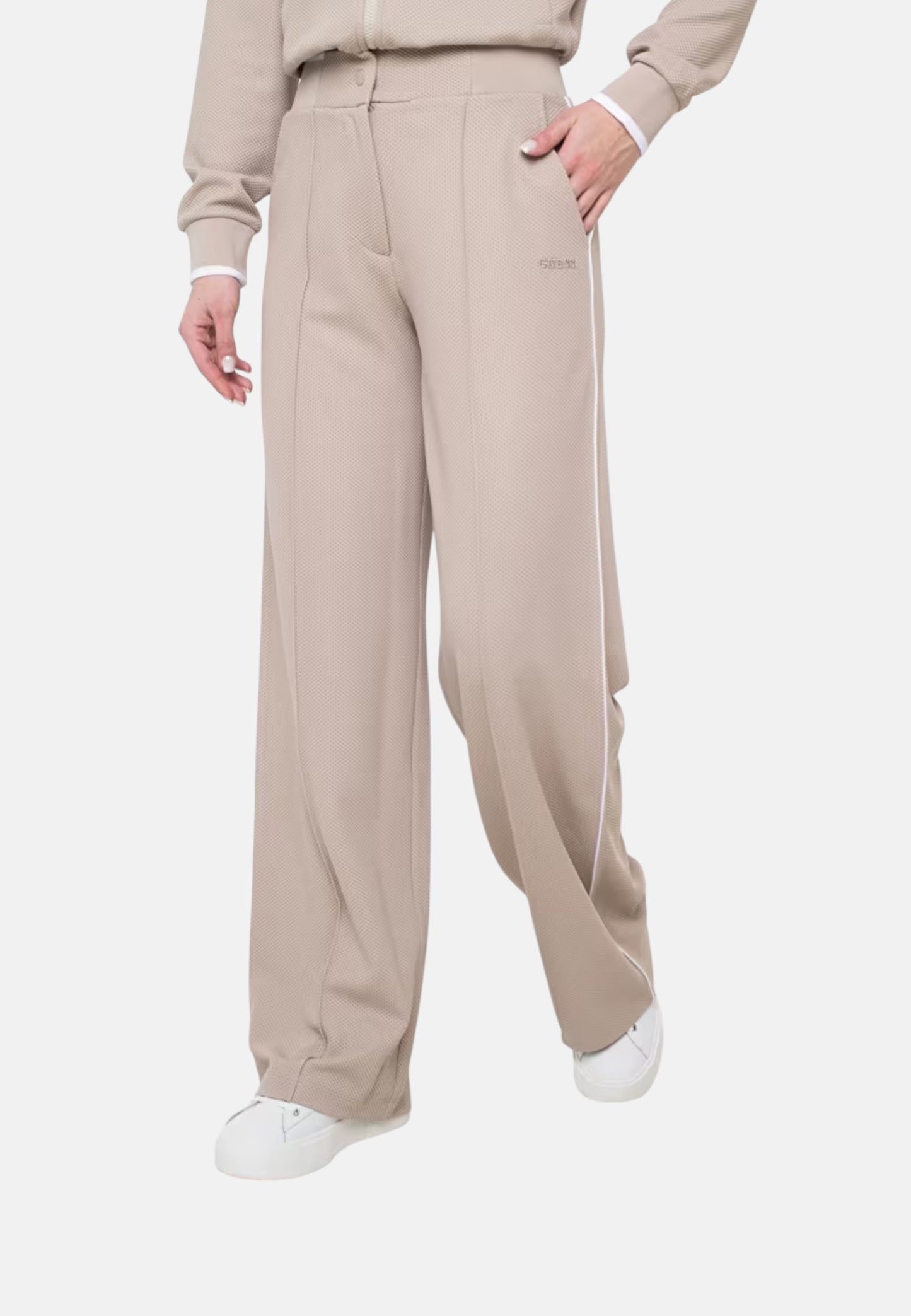 Pantaloni Straight Leg Donna Guess  Sarah Pique V6GB03K2918