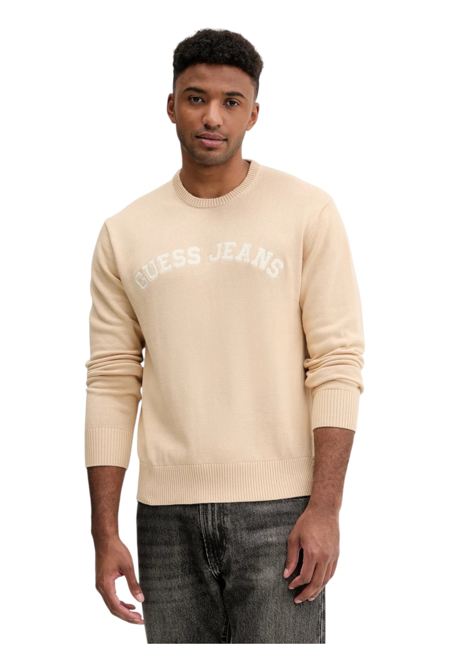 Maglione A Girocollo Uomo Guess  Gj Guess J Patch M5YR18Z3HM1