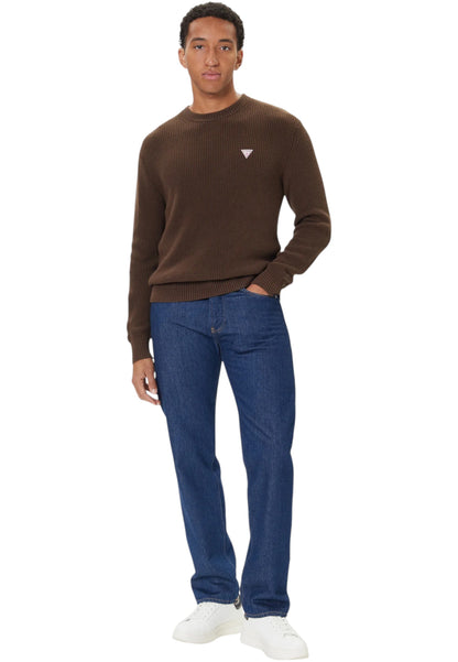 Maglione A Girocollo Uomo Guess  Gj Mini Triangle M4BR30Z3HM1